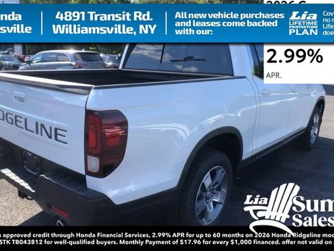 New 2026 Honda Ridgeline RTL image 8