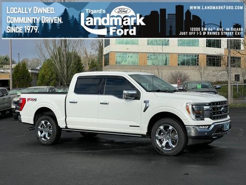 Used 2021 Ford F150 Lariat w/ Equipment Group 502A High image 1