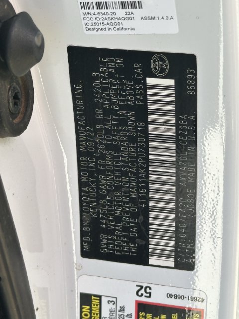 Certified 2023 Toyota Camry SE FWD image 31