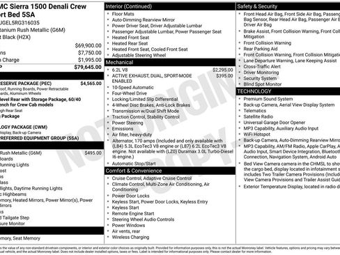 Used 2024 GMC Sierra 1500 Denali w/ Denali Reserve Package AWD/4WD image 5