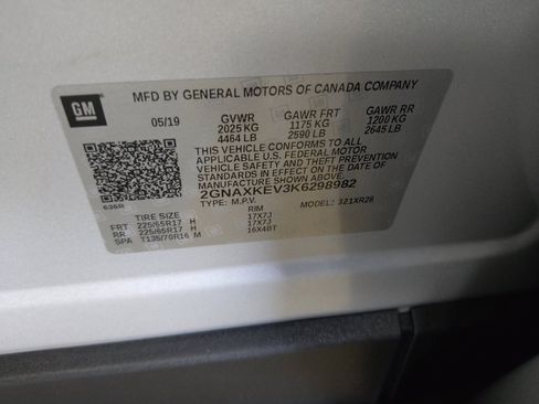 Used 2019 Chevrolet Equinox LT FWD image 33