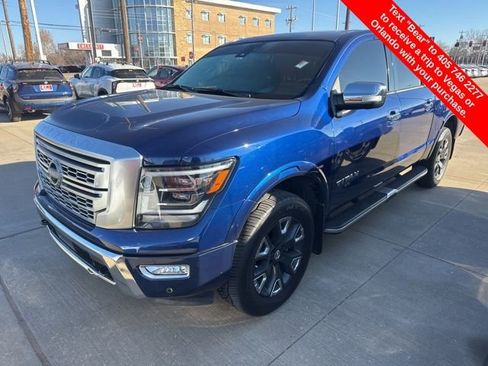 Used 2022 Nissan Titan Platinum Reserve w/ Moonroof Package image 1