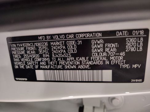 Used 2018 Volvo XC60 T5 Momentum w/ Vision Package image 18