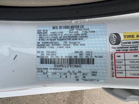 Used 2007 Ford Fusion SE image 26