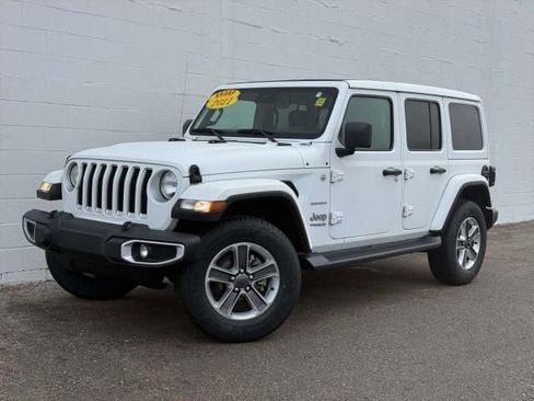 Used 2021 Jeep Wrangler Unlimited Sahara AWD/4WD image 1