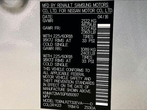 Used 2016 Nissan Rogue SL image 35