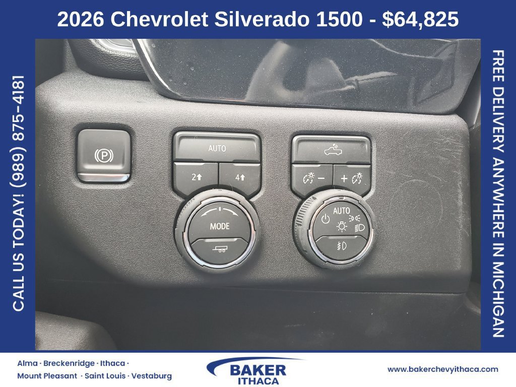 New 2026 Chevrolet Silverado 1500 RST w/ Rally Edition AWD/4WD image 14