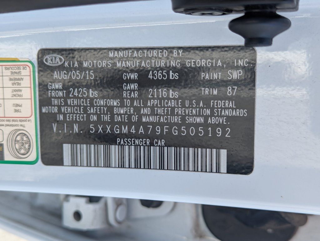 Used 2015 Kia Optima LX FWD image 32
