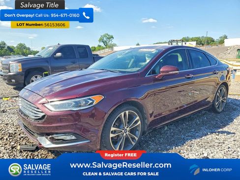 Used 2018 Ford Fusion Titanium FWD image 1