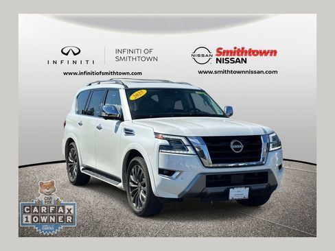 Used 2024 Nissan Armada Platinum w/ Captain's Chairs Package AWD/4WD image 1
