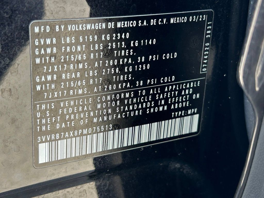 Certified 2023 Volkswagen Tiguan S w/ Driver Assistance Package FWD image 46