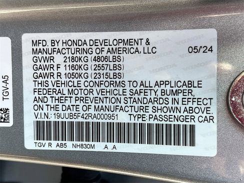 Used 2024 Acura TLX w/ Technology Package image 33