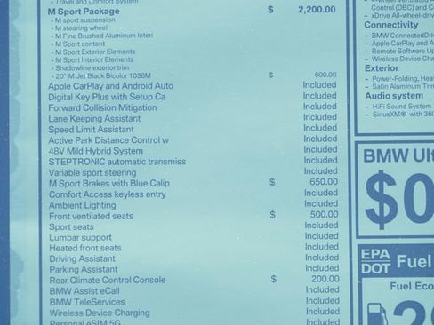 New 2026 BMW X3 xDrive30i w/ M Sport Package AWD/4WD image 8