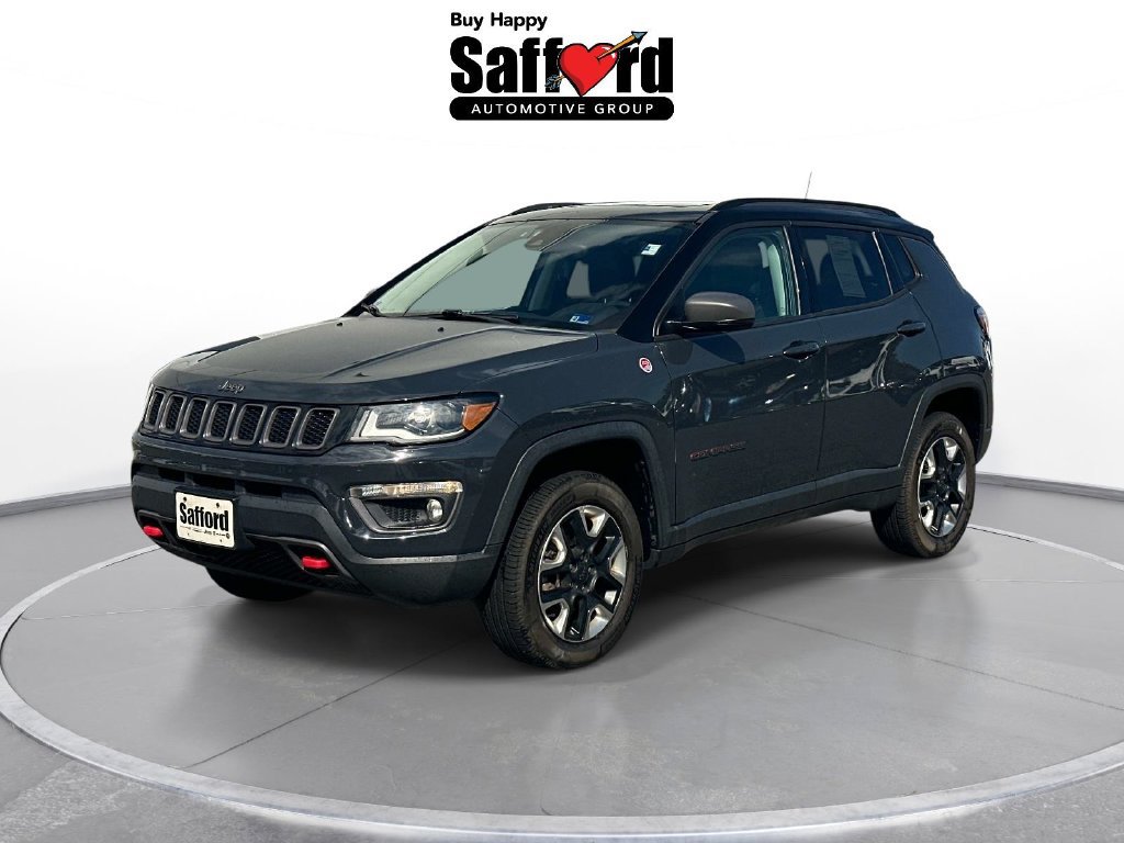 Used 2018 Jeep Compass Trailhawk w/ Leather Interior Group AWD/4WD image 1