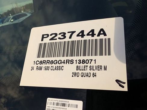 Used 2024 RAM 1500 Classic Warlock w/ Electronics Group RWD image 36