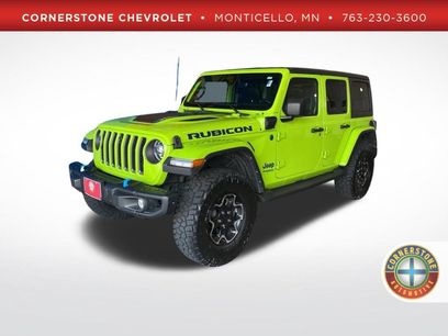 Used 2021 Jeep Wrangler Unlimited Rubicon 4xe w/ Steel Bumper Group