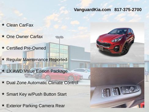 Certified 2022 Kia Sportage LX w/ LX AWD Value Edition Package image 6