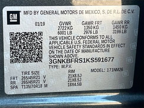 Used 2019 Chevrolet Blazer Premier w/ Sun and Wheels Package image 34