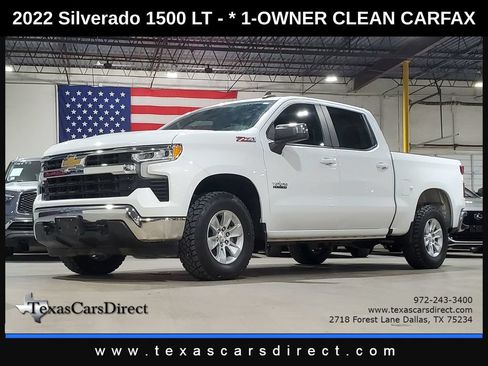Used 2022 Chevrolet Silverado 1500 LT w/ Z71 Off-Road Package AWD/4WD image 1