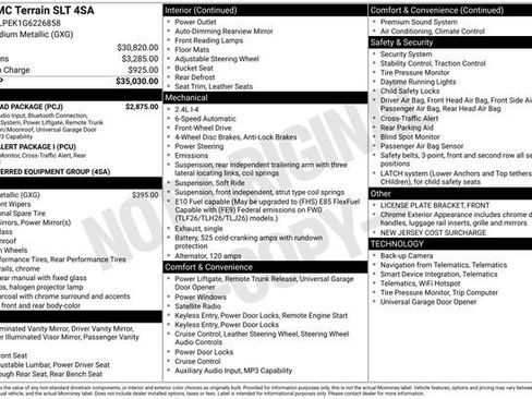 Used 2016 GMC Terrain SLT w/ Open Road Package image 38