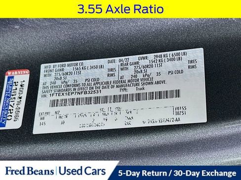 Certified 2022 Ford F150 XL w/ STX Appearance Package image 36