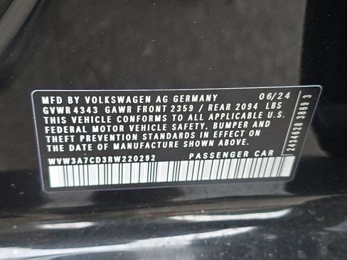 Used 2024 Volkswagen GTI SE FWD image 39