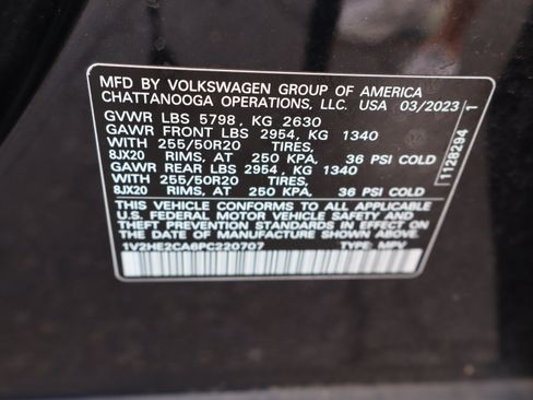 Used 2023 Volkswagen Atlas Cross Sport SE AWD/4WD image 23