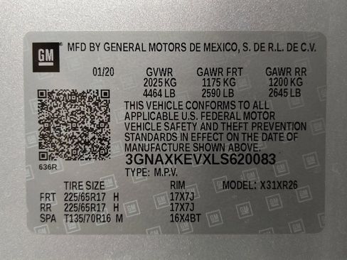 Used 2020 Chevrolet Equinox LT FWD image 33