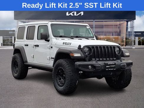 Used 2021 Jeep Wrangler Unlimited Willys image 1