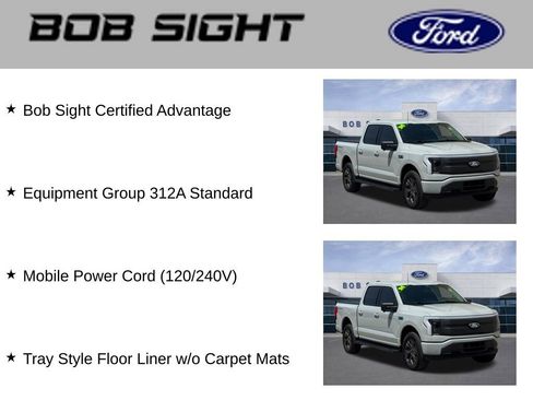 Used 2024 Ford F150 Lightning Flash AWD/4WD image 3