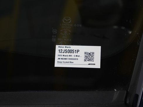 Used 2025 MAZDA MX-5 Miata RF Grand Touring RWD image 26