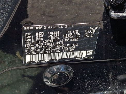 Used 2020 Honda HR-V EX image 25