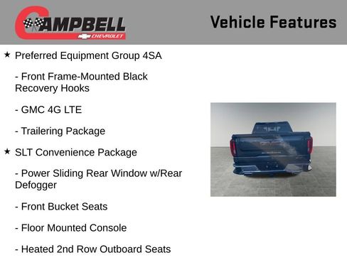 Used 2019 GMC Sierra 1500 SLT w/ SLT Premium Plus Package image 26