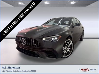 Certified 2024 Mercedes-Benz C 63 AMG S