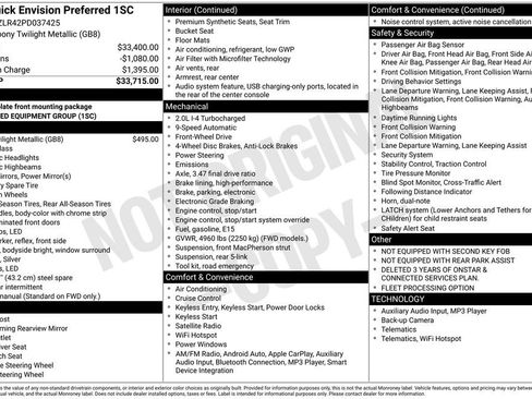 Used 2023 Buick Envision Preferred image 17