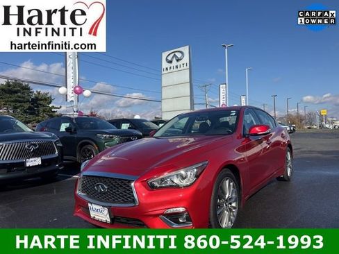 Certified 2022 INFINITI Q50 Luxe w/ Cargo Package image 1