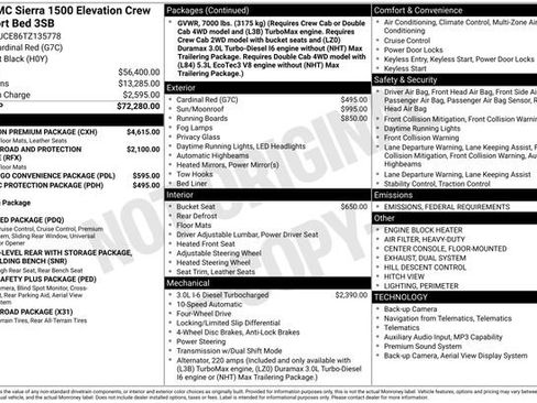 New 2026 GMC Sierra 1500 Elevation w/ Elevation Premium Package image 28