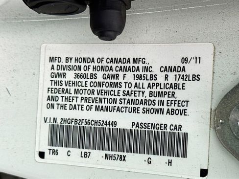 Used 2012 Honda Civic LX image 25