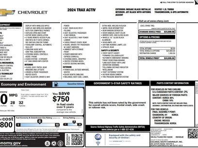 Used 2024 Chevrolet Trax ACTIV