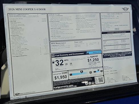 New 2026 MINI Cooper S image 18