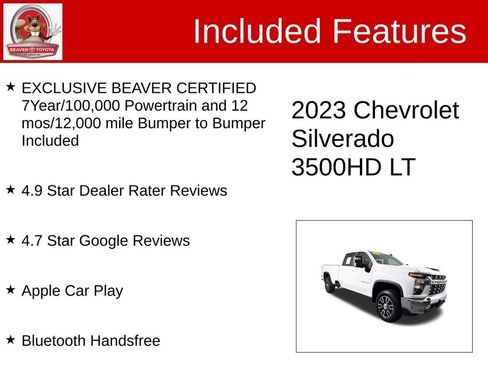 Used 2023 Chevrolet Silverado 3500 LT w/ Convenience Package AWD/4WD image 4