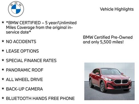 Certified 2025 BMW X2 xDrive28i w/ Convenience Package image 11