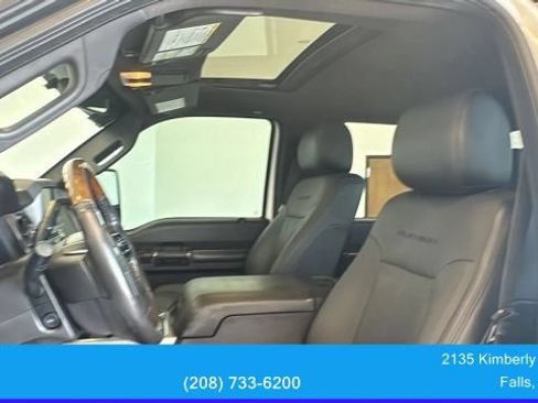 Used 2016 Ford F350 Platinum w/ Platinum Package AWD/4WD image 13