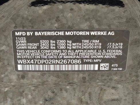 Used 2024 BMW X3 sDrive30i w/ Convenience Package w/ZPA RWD image 25