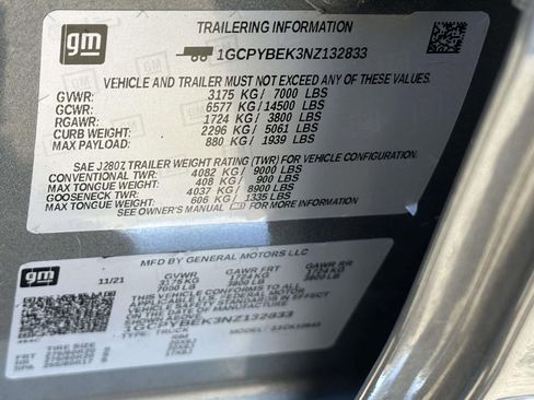 Used 2022 Chevrolet Silverado 1500 Custom w/ LPO, Dark Essentials Package image 28