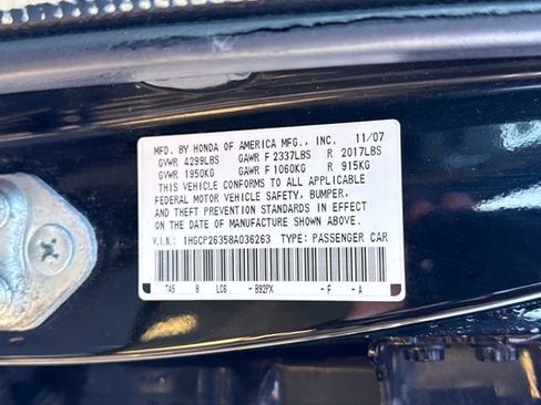 Used 2008 Honda Accord LX image 22