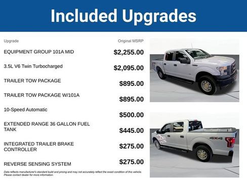 Used 2017 Ford F150 XL w/ Equipment Group 101A Mid image 5