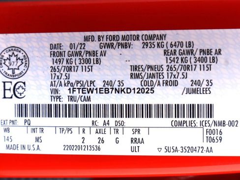 Used 2022 Ford F150 XLT image 49