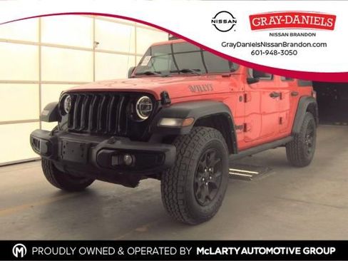Used 2022 Jeep Wrangler Unlimited Sport image 1