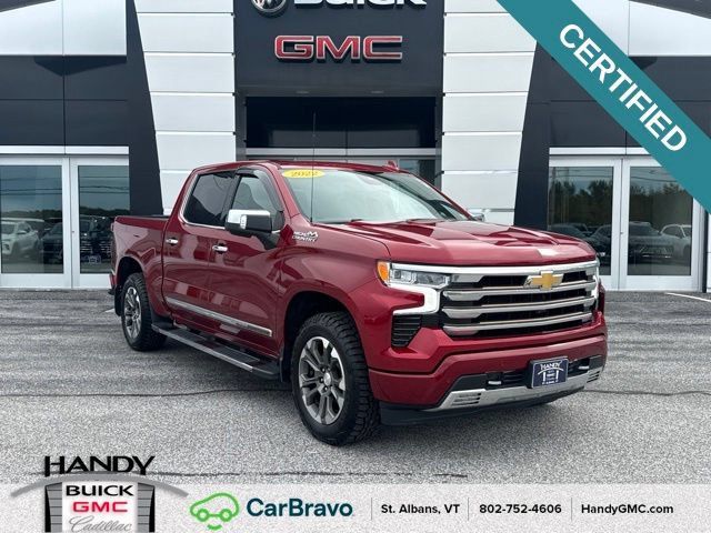 Certified 2022 Chevrolet Silverado 1500 High Country w/ Z71 Off-Road Package AWD/4WD image 1